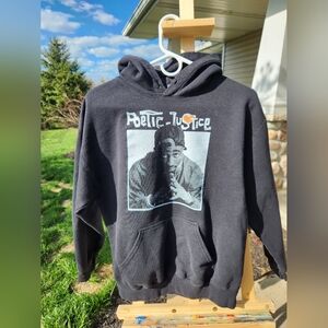 Poetic Justice Tupac Gilden hoodie size M